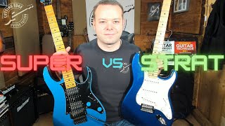 Strat vs Superstrat  Guitar Style Comparison [upl. by Lothaire]