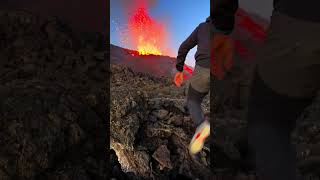 Volcano eruption shorts fyp volcano eruption amazing dangerous [upl. by Algernon]