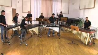 Ney Rosauro Japanese Overture  Siena Percussion Group [upl. by Nerb747]