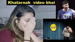 Reaction Harsh amp Bassi Unleashed  Crowd Work  Standup Comedy  Shaijal khanna [upl. by Hairem386]