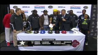 2014 Army Bowl  Erick Smith Commits to Ohio State [upl. by Allard230]