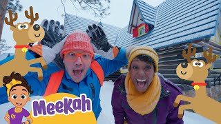 Blippi amp Meekahs JINGLE BELLS Music Video  Holiday Special  Fun Videos for Kids [upl. by Hutson]