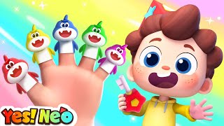 Baby Shark Colorful Rooms  Learn Colors with Baby Shark  Nursery Rhymes amp Kids Songs  Yes Neo [upl. by Dahsar]