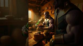 Thanos Quits the Avengers for Simple Village Lifequot shorts avengers [upl. by Loseff]