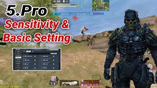 Pro Sensitivity Settings in CODMUpdated Sensitivity amp Basic SettingsAK47 No Recoil Long RangeFast [upl. by Reyam]