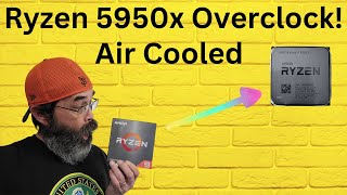 Air Cooling vs Ryzen 5950x Overclocking How Far Can We Push It [upl. by Esiuqcaj]