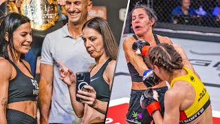 One Of The CRAZIEST Womens MMA Beatdowns In EFC History Alice Ardelean vs Jess Mouneimne [upl. by Nalorac]