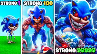 Weakest To STRONGEST SONICEXE In GTA 5 [upl. by Itteb]