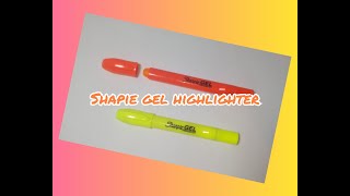 Primeras Impresiones Sharpie gel Highlighters [upl. by Ytak211]