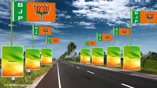 BJP WhatsApp status 2020 Election video Bjp kerala election songs green screen animation vote [upl. by Aivyls]