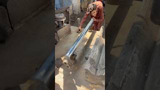 Oldest way of straightening hydraulic jack youtubeshorts shortsfeed foryou [upl. by Siusan796]