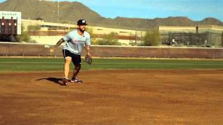 Third Base Fielding Drill With Ryan Roberts [upl. by Siahc]