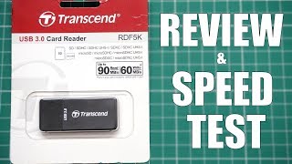 Transcend USB 30 Card Reader  RDF5K [upl. by Adirf]