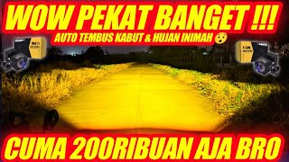 BILED KUNING ISUN MX15  COCOK UNTUK TEMBUS KABUT amp HUJAN [upl. by Adneram700]