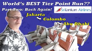 The BEST Tier Point Run in the World SriLankan from Abu Dhabi to Jakarta Part Two  Back Again [upl. by Aix828]