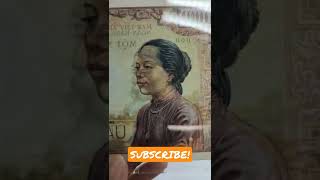 Most Beautiful Banknotes 2022  National Bank of South Vietnam Currency 1000 dong 1955 越南老人紙幣 最美世界錢幣 [upl. by Elokin]