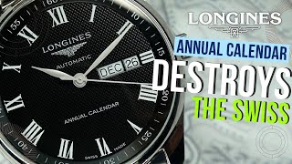 Longines annual calendar  On par with its 40000 USD rivals  My Yorch Style [upl. by Ahsinhoj]