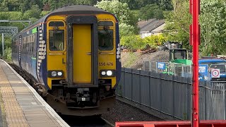 Scotrail Class 156476  Anniesland [upl. by Einhpets568]