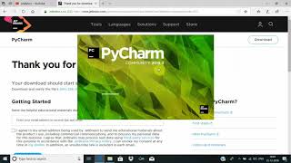 Pycharm Installation  python for beginners [upl. by Avron267]