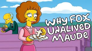 The Death of Maude Flanders How Foxs Corporate Greed Changed The Simpsons Forever [upl. by Nairrot]