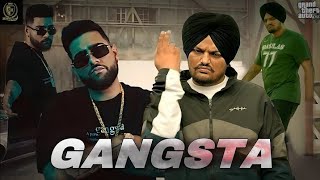 gangsta Karan aujla x Sidhu moose wala Slowed reverb new punjabi song  without copyright ©️ [upl. by Ronyam]