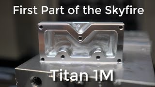 My first CNC Milled part on a Skyfire SVM2 its a Titans of CNC Academy 1M Block [upl. by Ennovahs740]