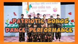 Patriotic Songs Dance  Deshbhakti Songs Dance  Dance Cover By CPS Navsari Annual Function 2024 [upl. by Soni]