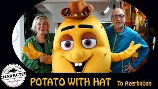 Potato mascot with a hat [upl. by Moriah]