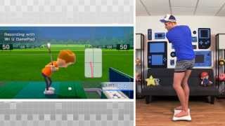 Wii Fit U  Golf Driving Range Gameplay [upl. by Selwyn304]