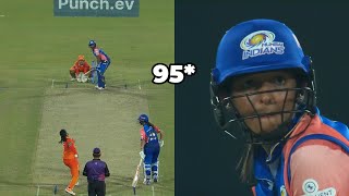 Harmanpreet Kaur Batting Today Match  Harpreet Kaur Batting 9548 Highlights Vs GG  H Kaur 95 [upl. by Kirre133]