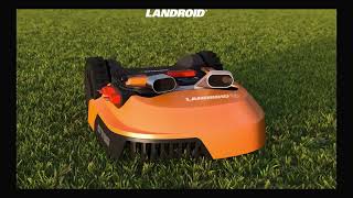 WORX LANDROID 20V Robot Lawn Mower powered by POWERSHARE [upl. by Fulviah693]