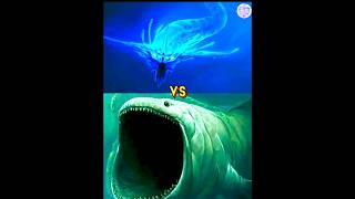 THE BLOOP VS EL GRAN MAJA  MAUSASAURUS  WORM  GIANT MORAY EEL shorts viral monster music the [upl. by Mloclam]