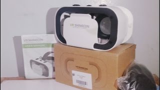 مراجعة نظارات الواقع الافتراضيgearbest  VR SHINECON G05A 3D Glasses [upl. by Ravert]