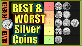 The BEST amp WORST Silver Bullion Coins in 2021 [upl. by Aiekal]