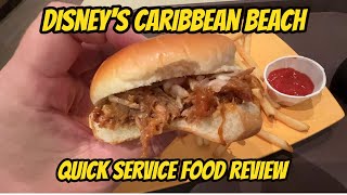 Disneys Caribbean Beach Centertown Market Quick Service food review [upl. by Randolph659]