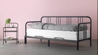 IKEA FYRESDAL Daybed with 2 Mattresses [upl. by Inoek]