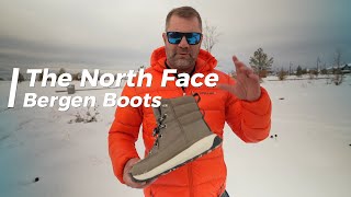 North Face Bergen Boots  Stylish Winter Boots [upl. by Notled]