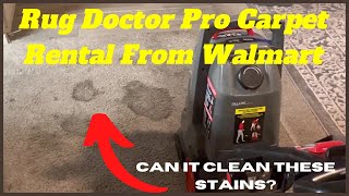 How To Use A Rug Doctor Rug Shampoo Rental From Walmart [upl. by Dev]