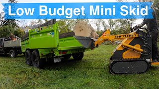 I Bought the CHEAPEST Mini Skid Steer on Earth [upl. by Rfinnej]