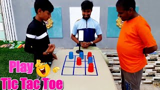 Play Tic Tac Toe Game and Win Exciting Prizes Fun Village Games PART8 [upl. by Ransom]