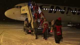 From Kuusamo Airport To Ruka [upl. by Miller]