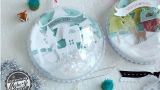 Papertrey Ink Make It Market Tinsel amp Tags Kit  Ornament Howto [upl. by Aniela]