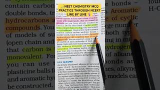 3HYDROCARBON ORGANIC CHEMISTRY MCQ PRACTICE NEET 25 DREAM AIIMS DELHI MOTIVATION DOCTOR NCERT [upl. by Nnagrom28]