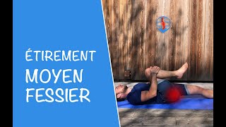 Étirement des muscles fessiers conseillé par lostéopathe [upl. by Consuela]