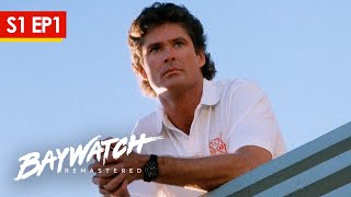 Baywatch  Malibu Pier  Season 1 Episode 1 Full Episode [upl. by Acirtal210]