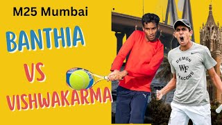 Match Highlights  M25 Mumbai Siddharth Vishwakarma Vs Siddhant Banthia [upl. by Sherlocke]