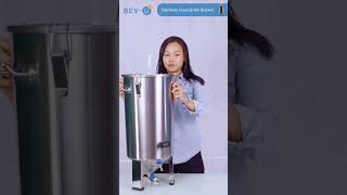 Mengenal Kegunaan Stainless Steel Fermentation Bucket homebrewing fermentation fermenter kegland [upl. by Lilli]