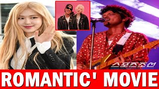 Bruno Mars surprises BLACKPINKs Rose with romantic move [upl. by Ocihc359]