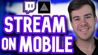 HOW TO STREAM MOBILE GAMES ON TWITCH 2024✅Android amp iOS [upl. by Tony]