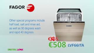 Fagor Dishwasher LVF66ITA A  DigitalZone Qormi [upl. by Giles986]